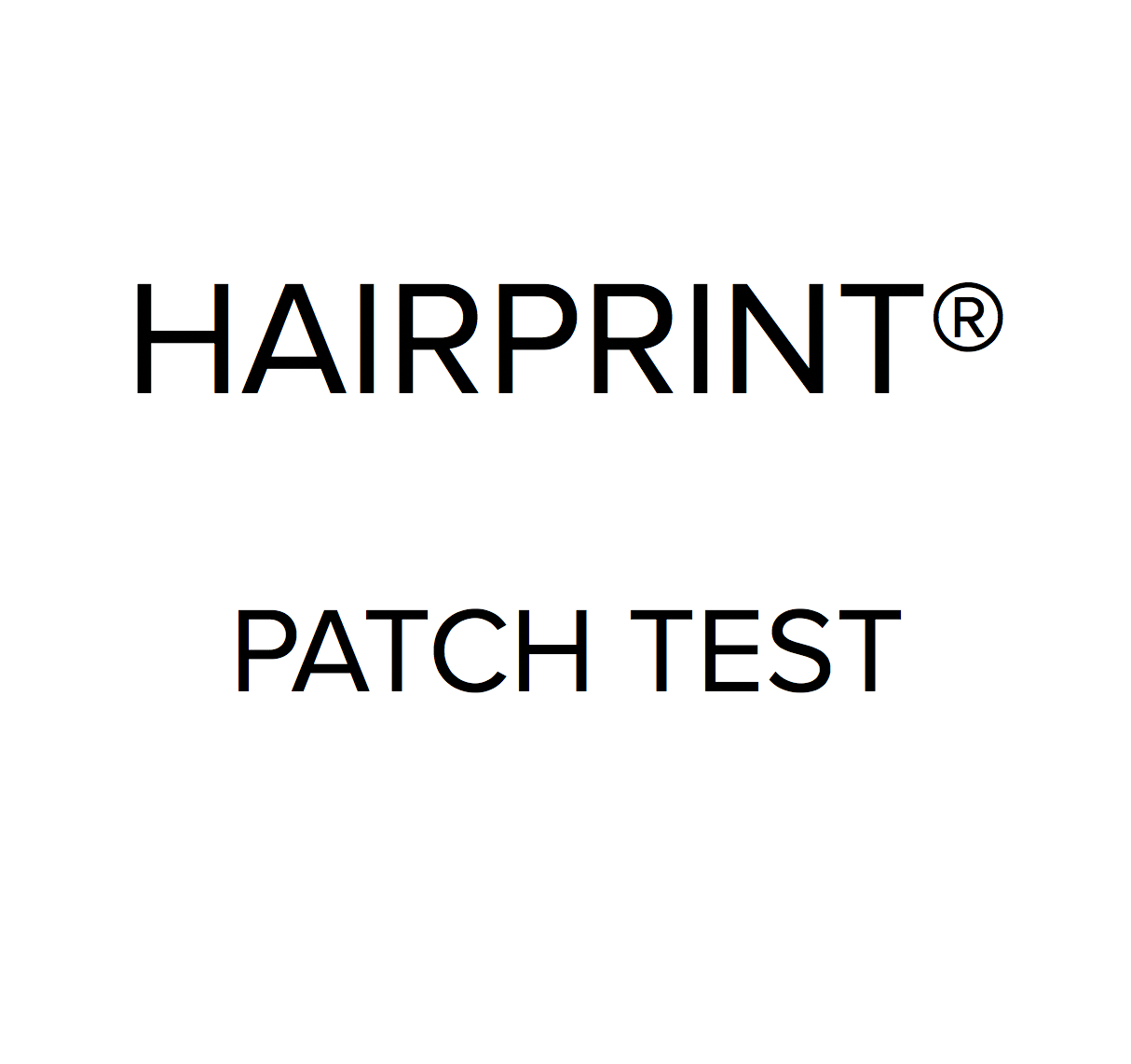 If you need to do a patch test before using our Hairprint Color Restorer Products, we have made these complimentary patch test kits.  They are free plus the cost of shipping. Instructions are included.